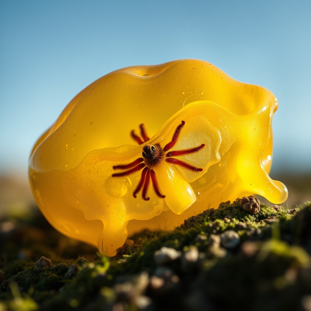 Photo : Blob ou le trouver : 7 habitats naturels du Physarum polycephalum